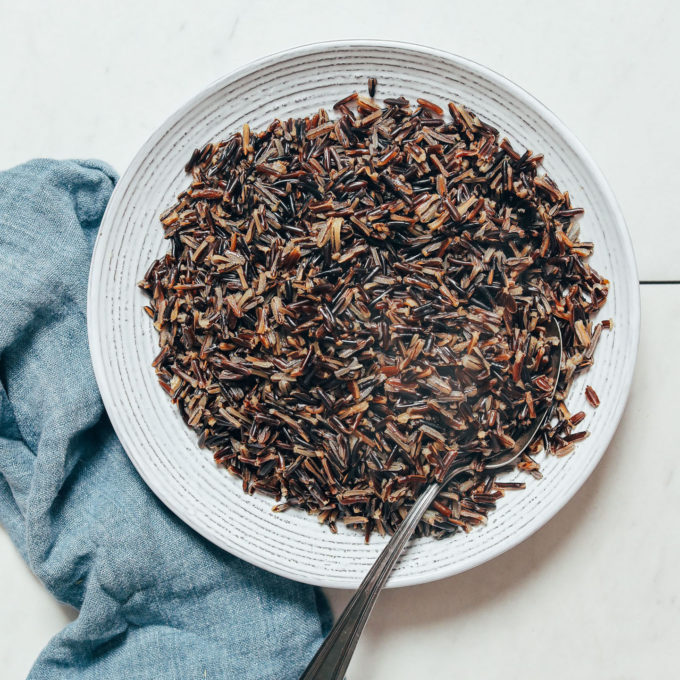 Instant Wild Rice Instant Pot Wild Rice (Fast, Tender, No Soaking!) - Minimalist Baker