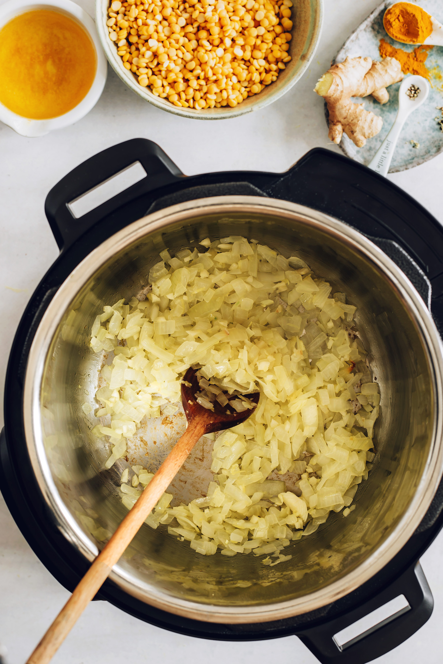 Sautéing onion in an Instant Pot