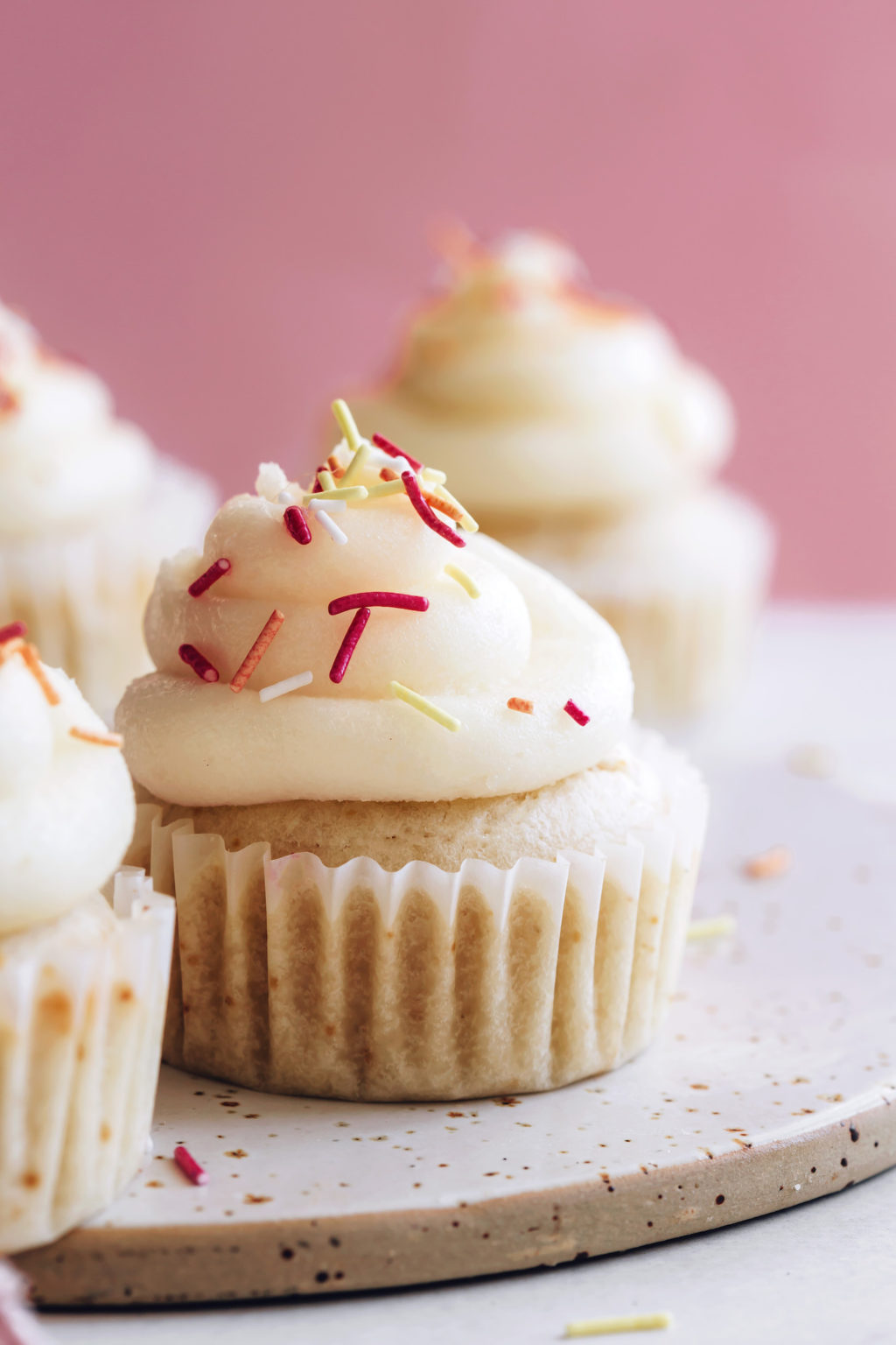 Easy Vegan Vanilla Cupcakes (Gluten-Free) - Minimalist Baker Recipes
