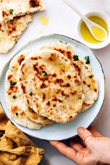 Gluten-Free Flatbread (1 Bowl, 20 Minutes!) - Minimalist Baker Recipes