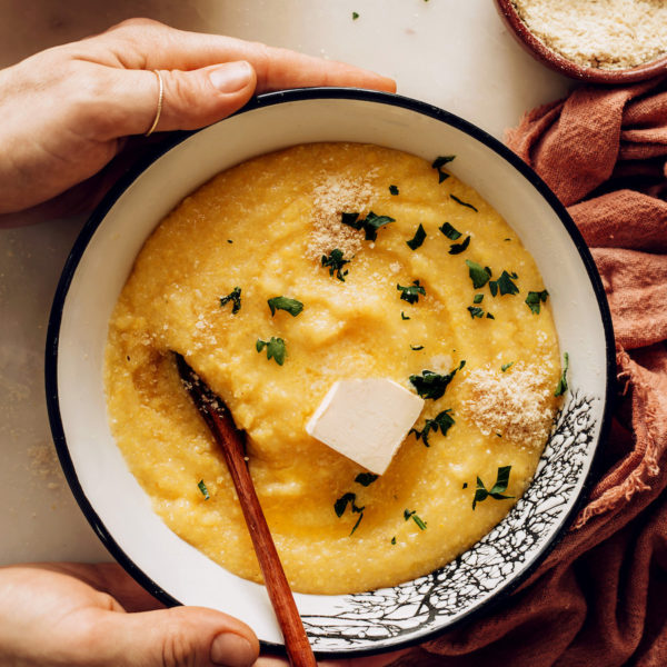 Easy Vegan Polenta (Super Creamy!) - Minimalist Baker Recipes