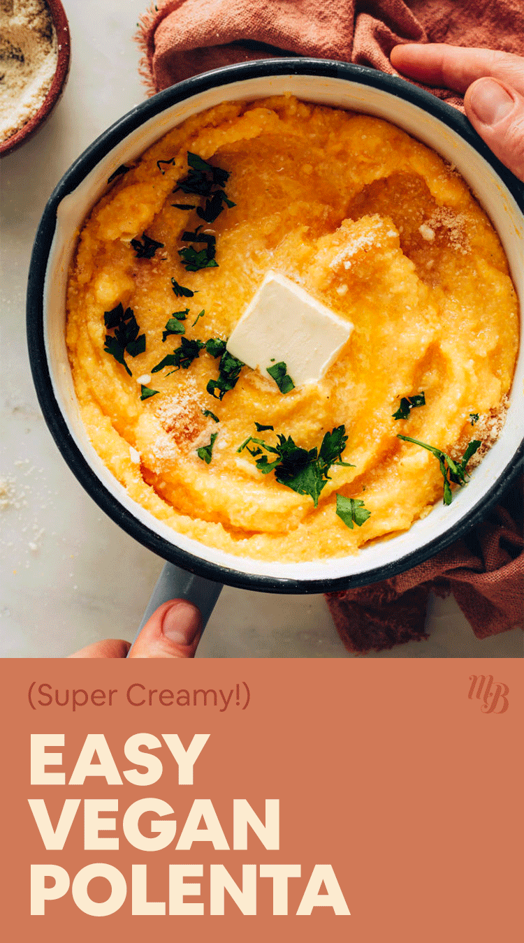 Easy Vegan Polenta (Super Creamy!) - Minimalist Baker Recipes