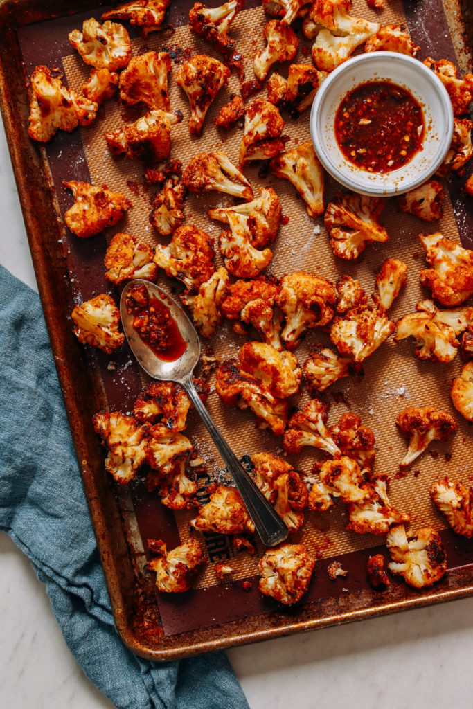 General Tso S Cauliflower Minimalist Baker Recipes   SPICY General Tsos Cauliflower 10 Ingredients Baked To Perfection SO Much Flavor Vegan Glutenfree Cauliflower Minimalistbaker Recipe 12 683x1024 