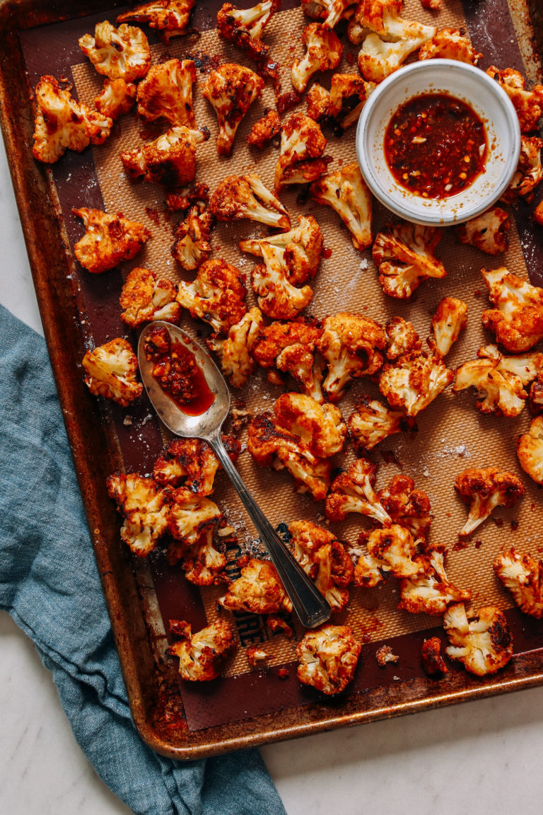 General Tso S Cauliflower Minimalist Baker Recipes   SPICY General Tsos Cauliflower 10 Ingredients Baked To Perfection SO Much Flavor Vegan Glutenfree Cauliflower Minimalistbaker Recipe 12 768x1152 