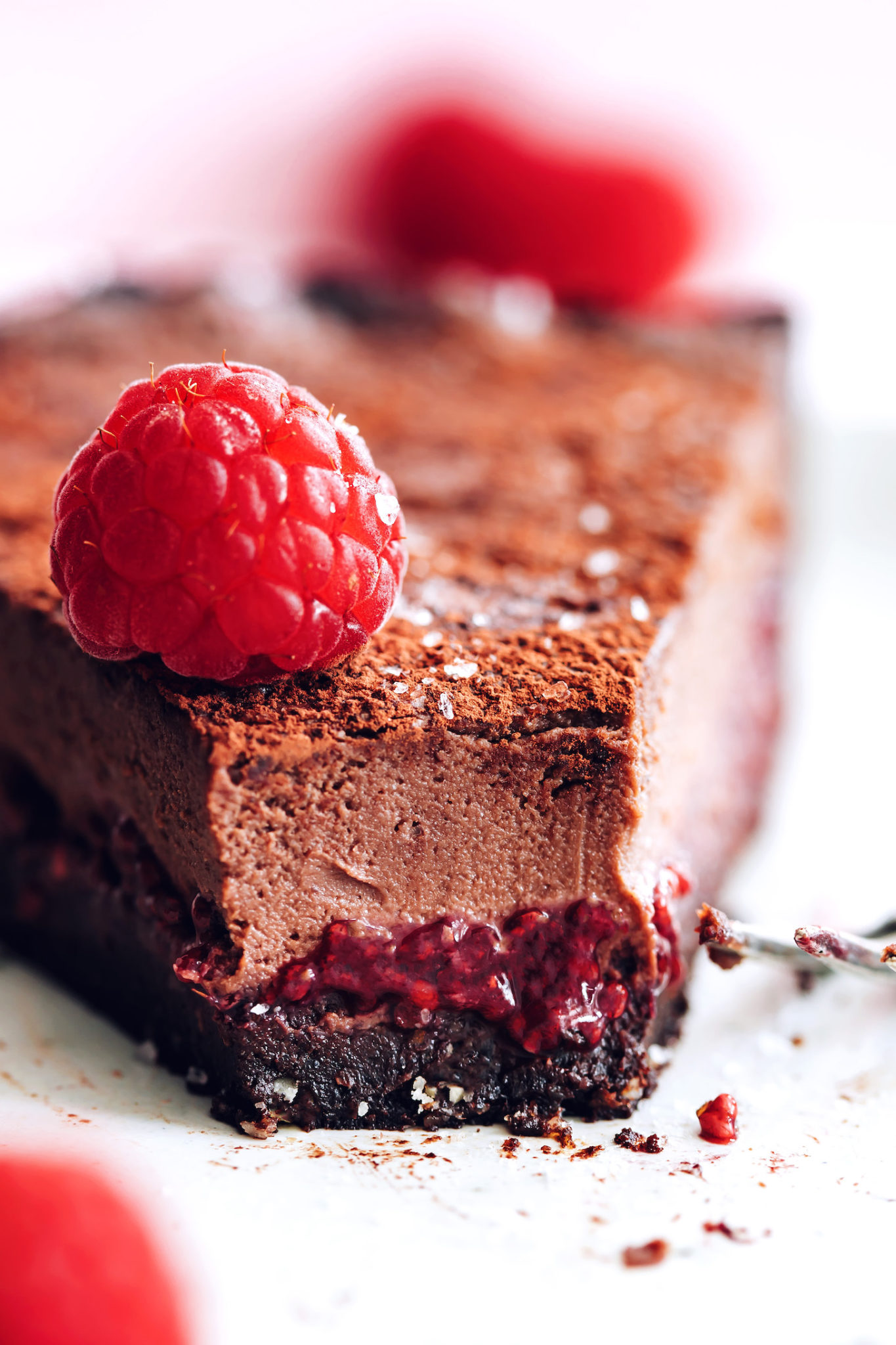 Vegan Raspberry Chocolate Ganache Tart Minimalist Baker Recipes