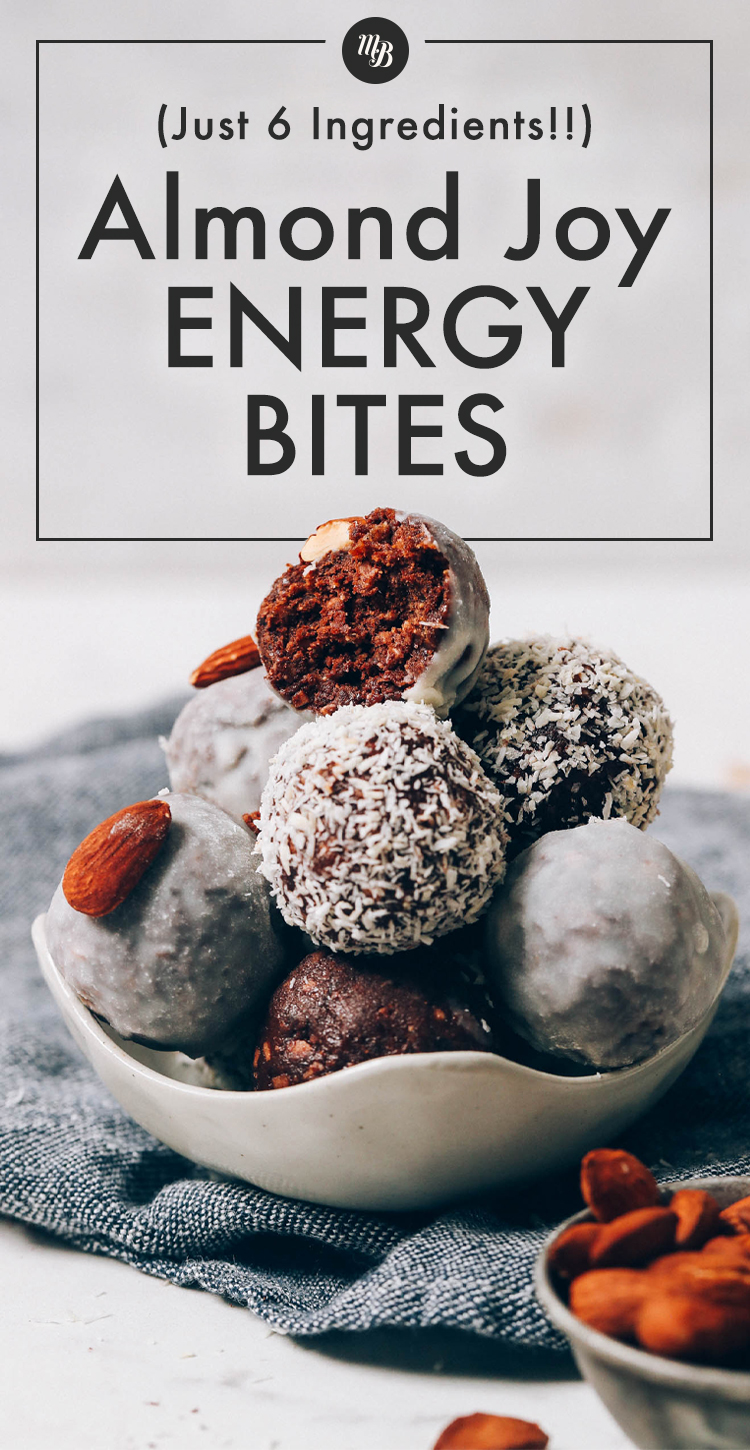 Almond Joy Energy Bites (6 Ingredients!) - Minimalist Baker Recipes