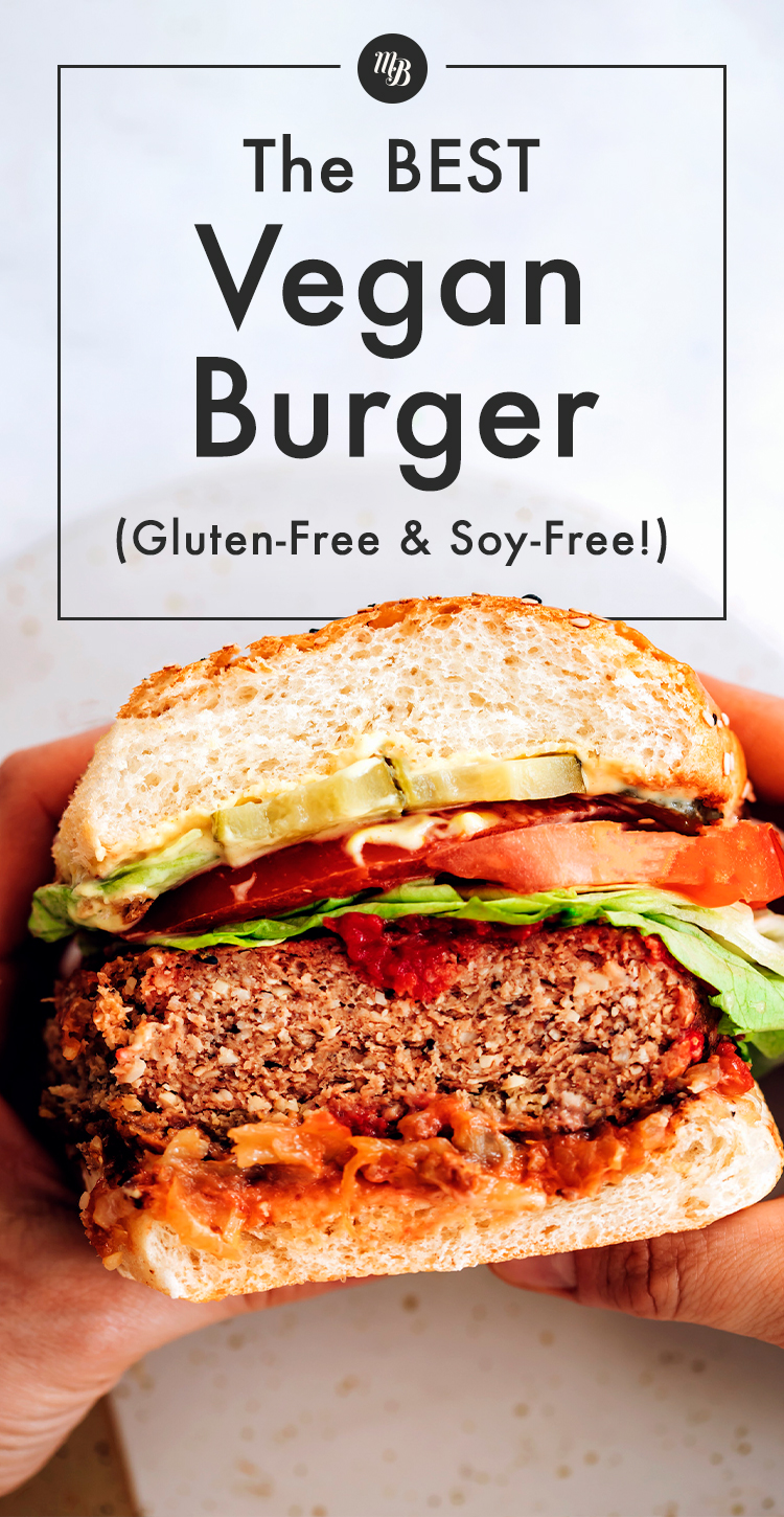 The BEST Vegan Burger (GF, Soy-Free) - Minimalist Baker Recipes