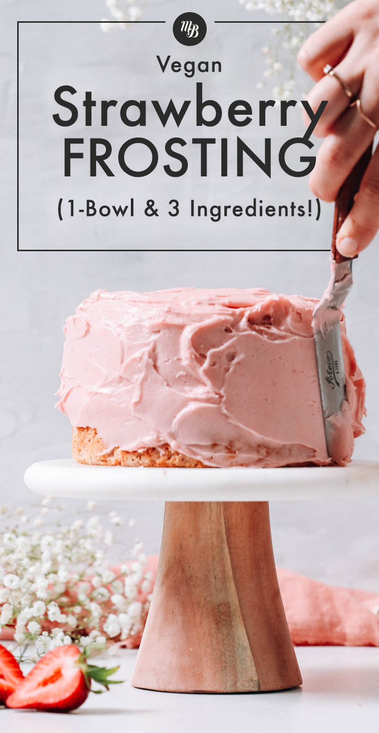 Vegan Strawberry Frosting - Minimalist Baker Recipes