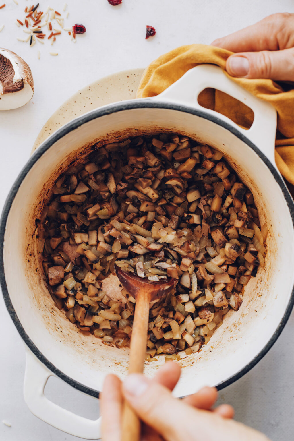 Wild Rice Salad with Mushrooms and Herbs Minimalist Baker Recipes
