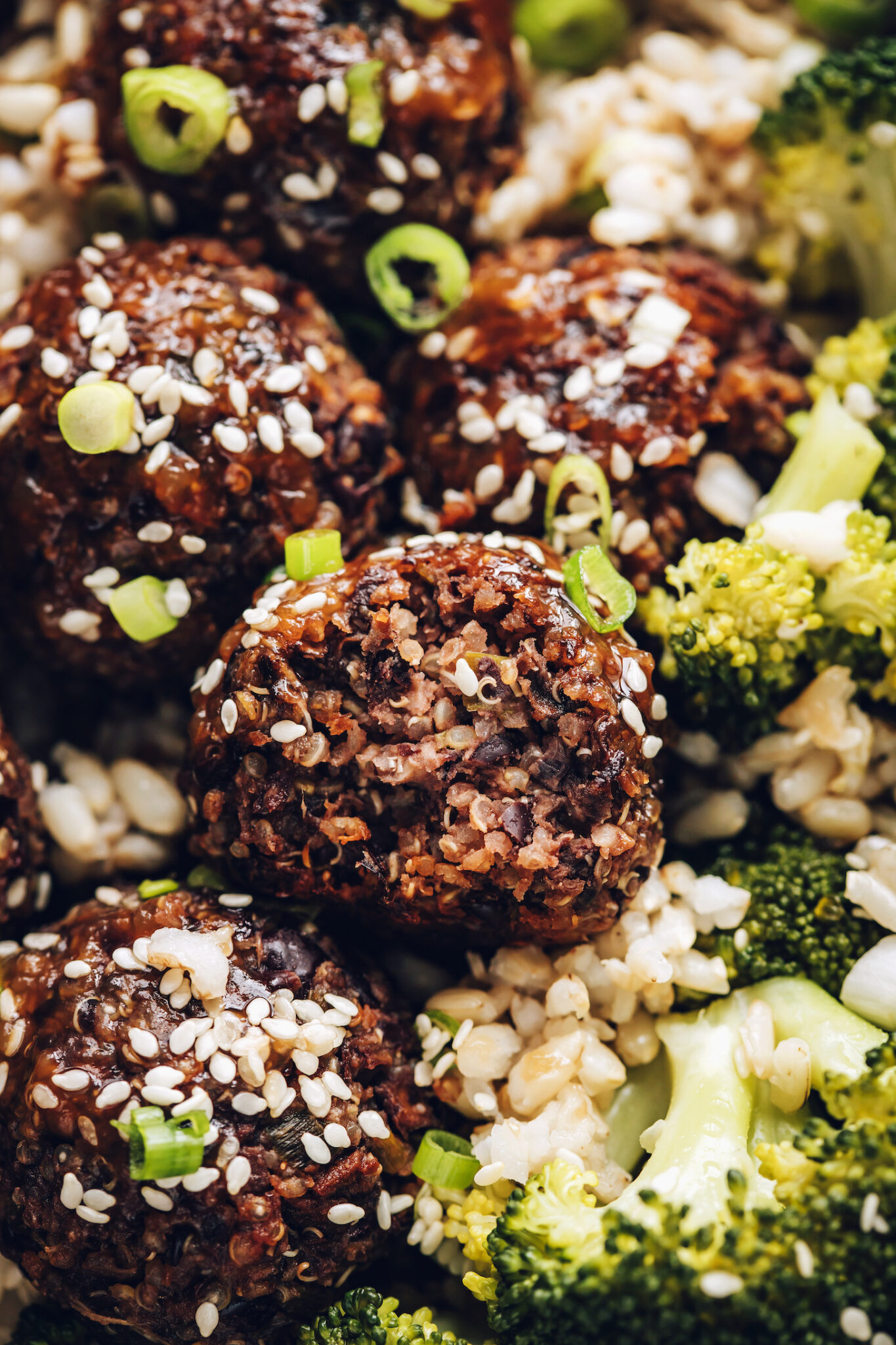 Ginger Sesame Vegan "Meatballs" - Minimalist Baker Recipes