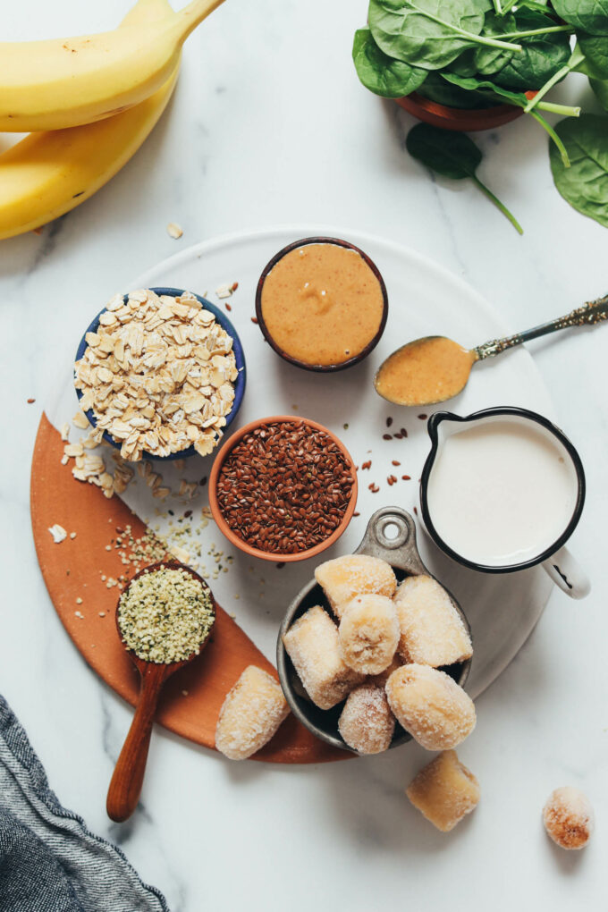 The Ultimate Peanut Butter Banana Smoothie - Minimalist Baker Recipes