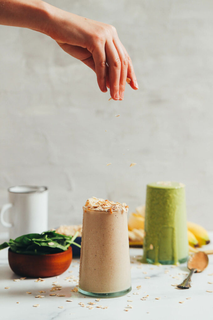 The Ultimate Peanut Butter Banana Smoothie