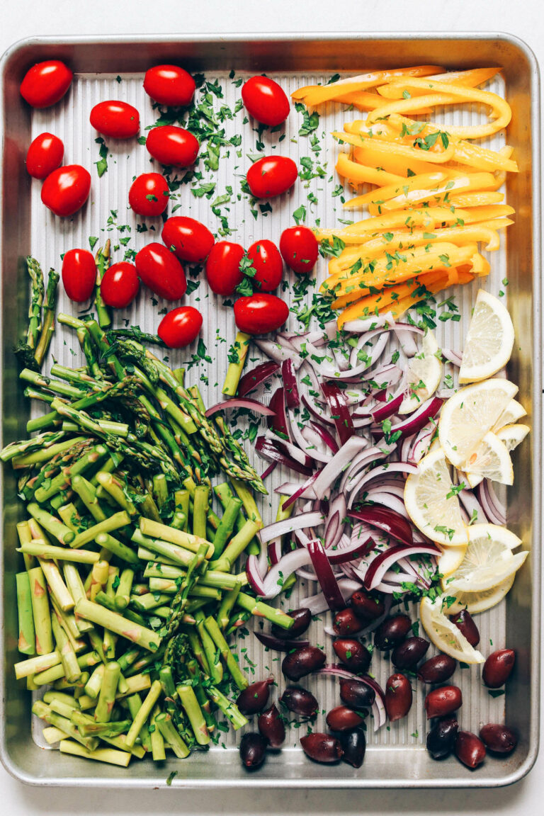 Easy Baked Cod With Spring Vegetables Minimalist Baker Recipes