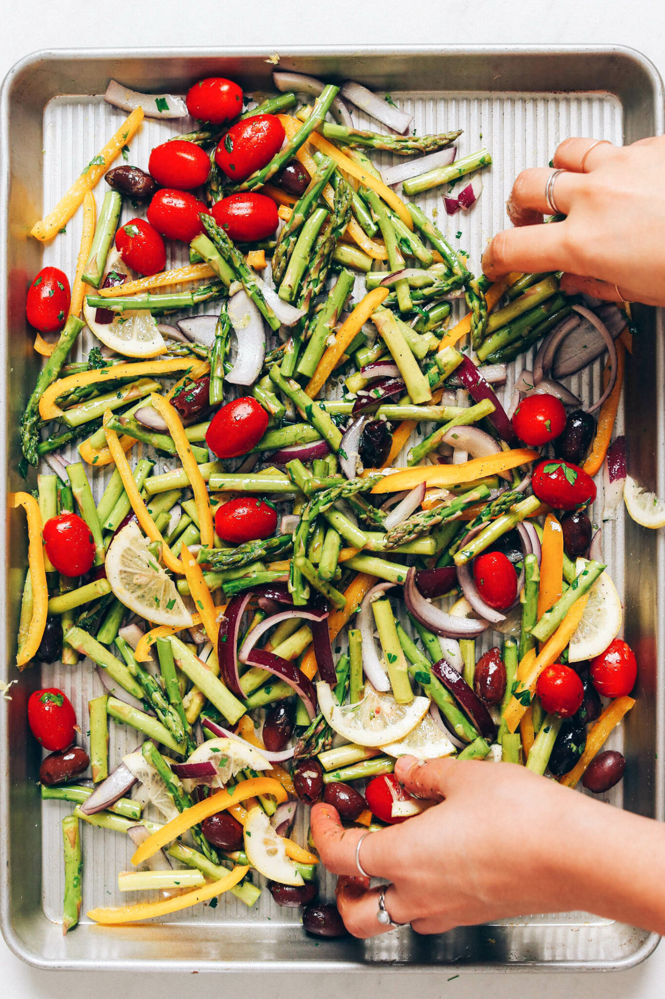 Easy Baked Cod With Spring Vegetables Minimalist Baker Recipes