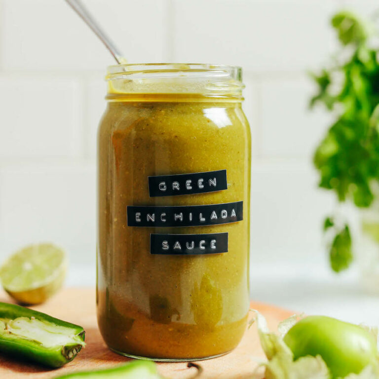 Easy Green Enchilada Sauce Minimalist Baker Recipes   Green Enchilada Sauce SQUARE 768x768 