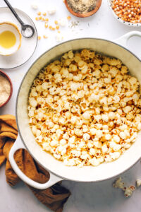 Perfect Stovetop Popcorn (5 Minutes!) - Minimalist Baker Recipes