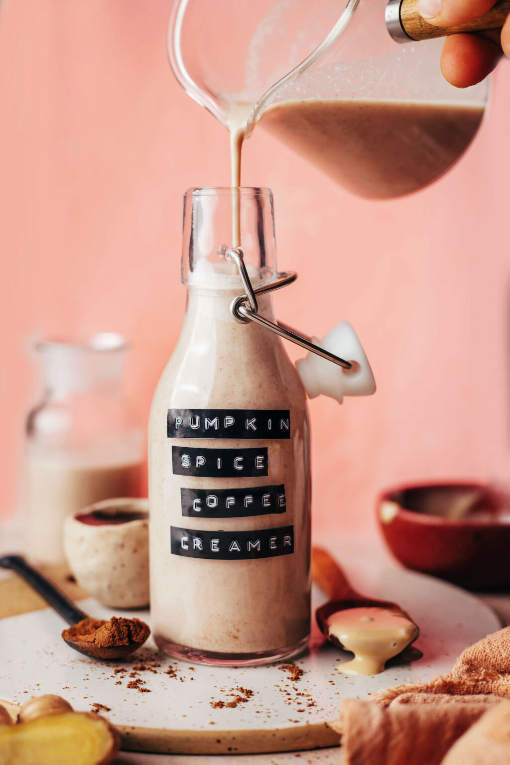 Pumpkin Spice Coffee Creamer Dairy Free Minimalist Baker Recipes
