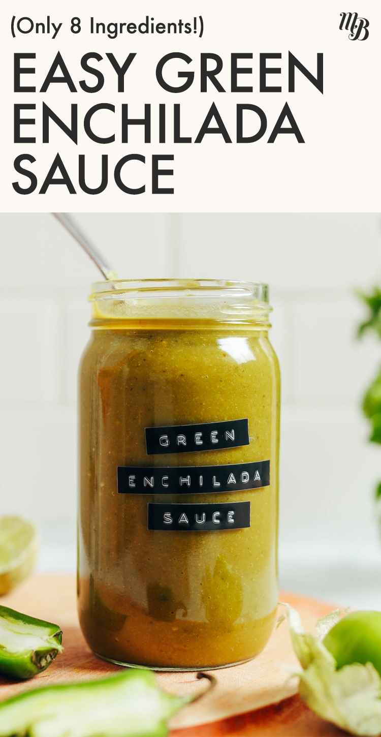 Easy Green Enchilada Sauce Minimalist Baker Recipes