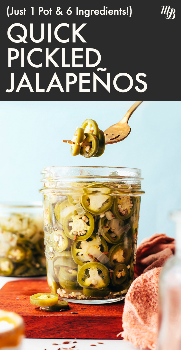 Quick Pickled Jalape Os Minimalist Baker Recipes   MB QuickPickledJalapenos Pinterest NEW 