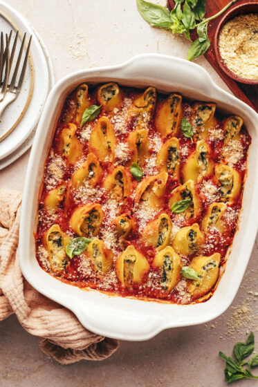 Easy Vegan Stuffed Shells - Minimalist Baker Recipes