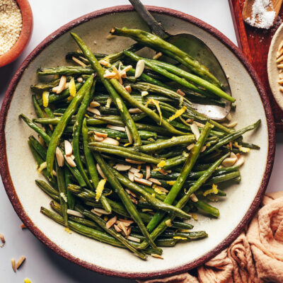 Perfect Roasted Green Beans - Minimalist Baker Recipes