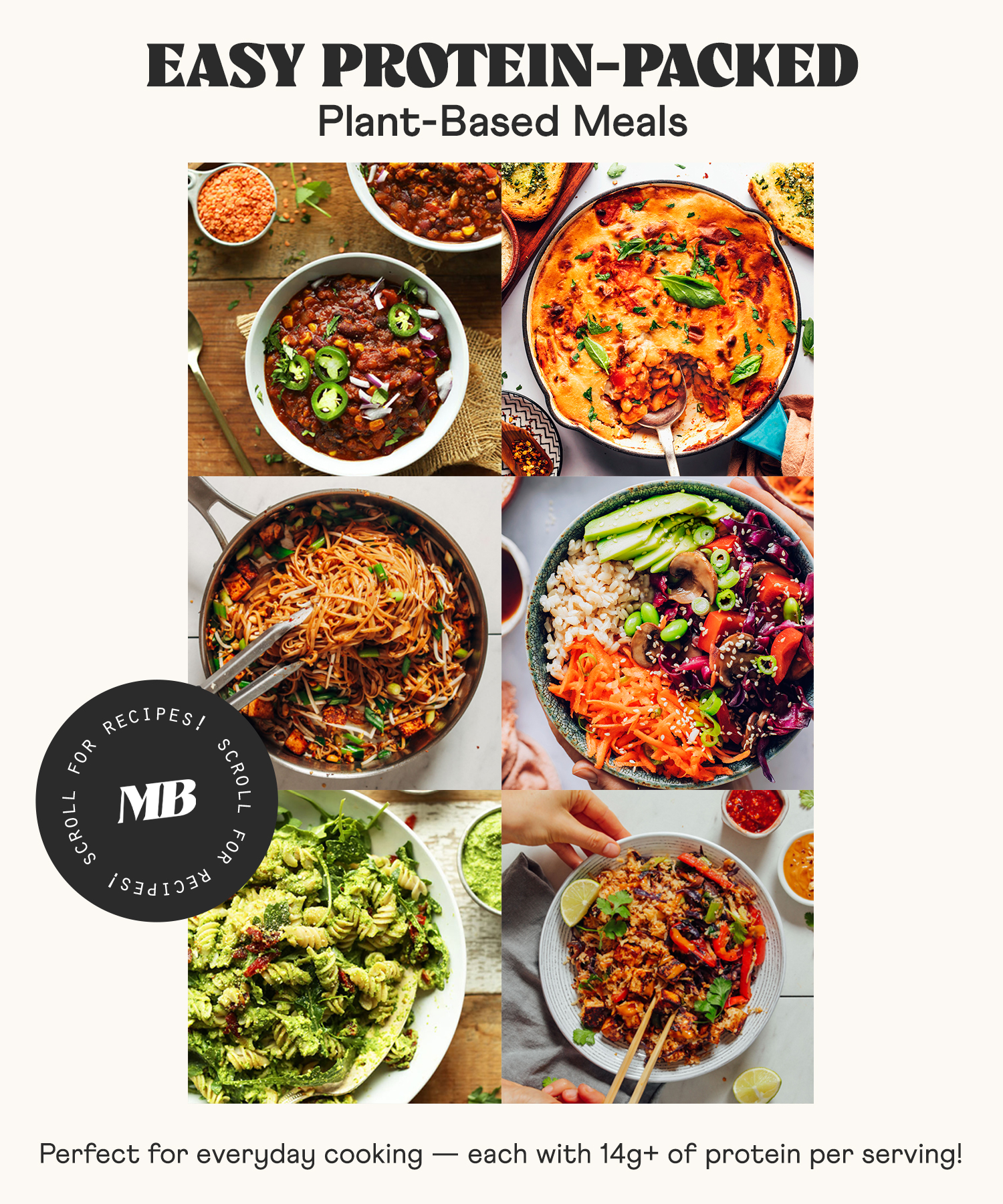 Image of protein-packed plant-based meals