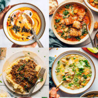 Image of comforting soups and stews