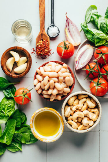 Creamy Italian White Bean Skillet - Minimalist Baker Recipes