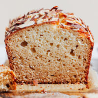 Close up shot showing the inner texture of our honey cake recipe