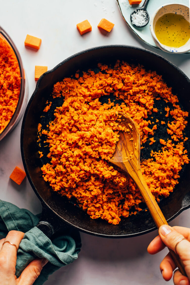 Easy Sweet Potato "Rice" Minimalist Baker Recipes