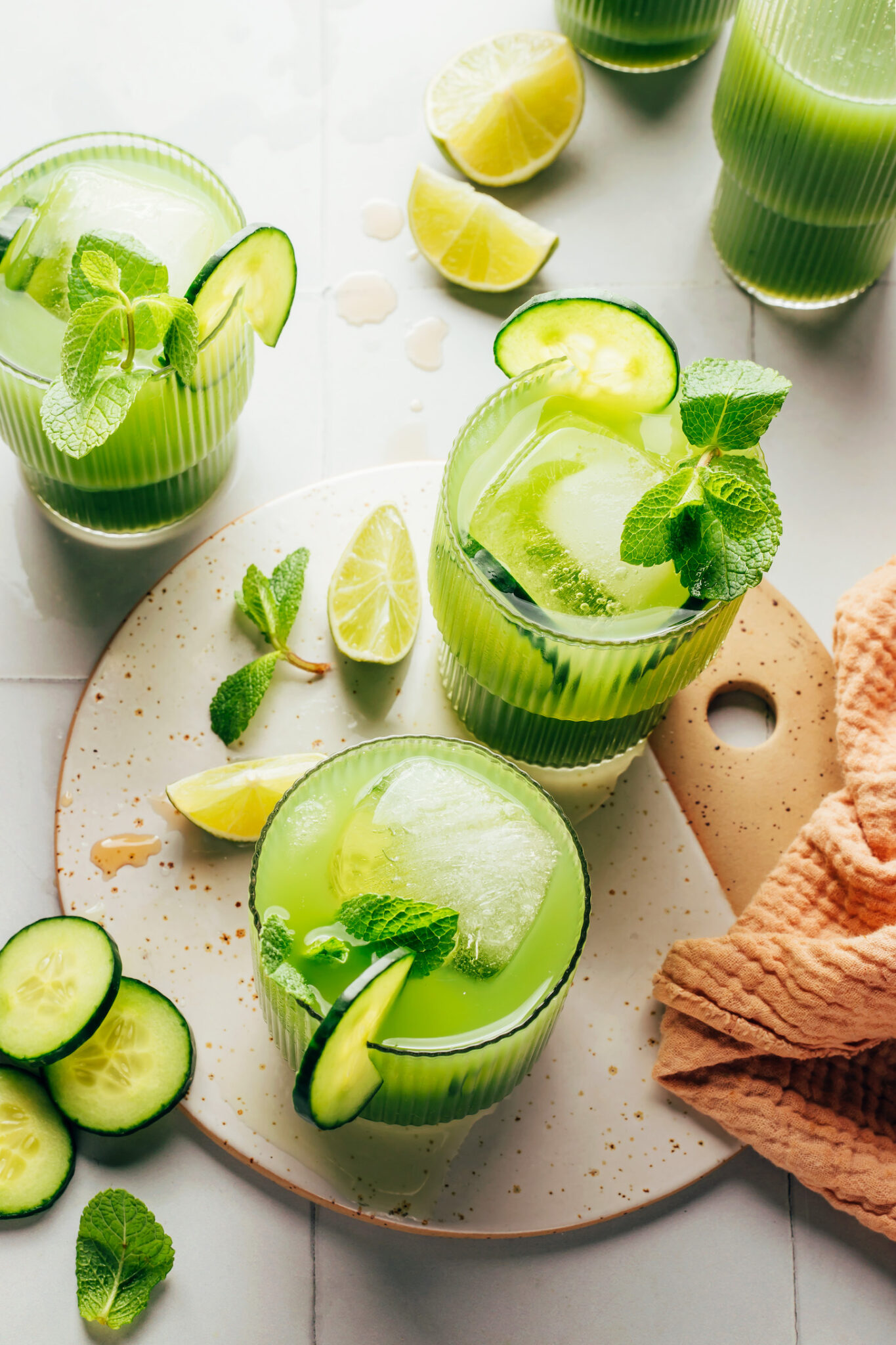 Cucumber Lime Agua Fresca - Minimalist Baker Recipes