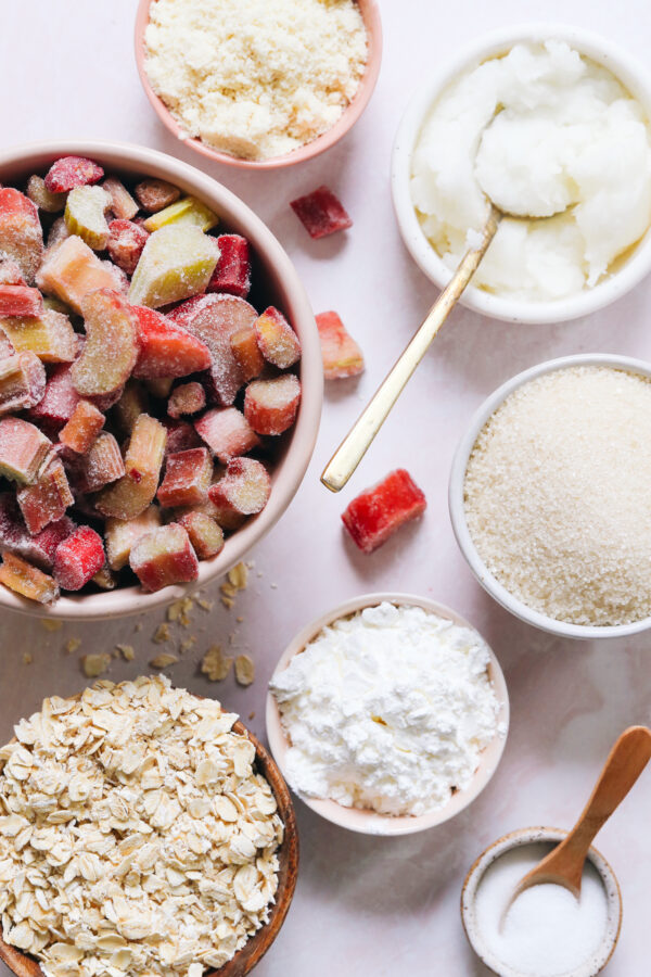 Vegan Gluten Free Rhubarb Crisp Minimalist Baker Recipes