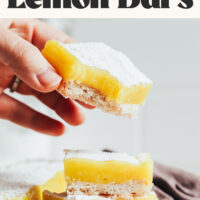 Image of the best vegan/gf lemon bars