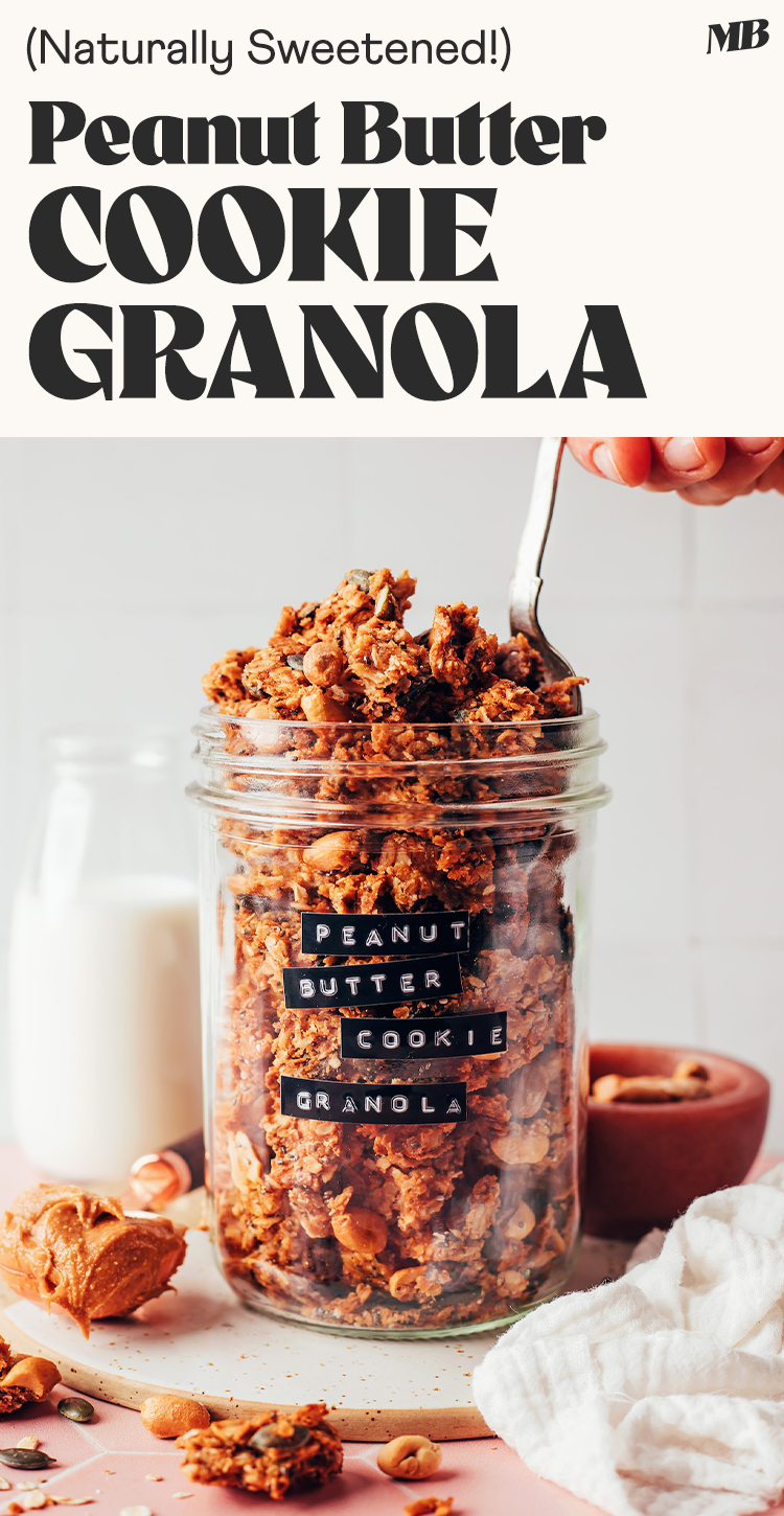 Image of peanut butter cookie granola