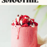 Image of raspberry chip smoothie