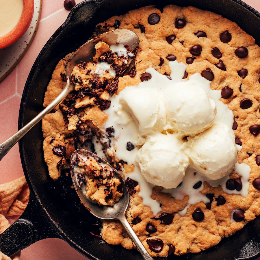 Healthy Cookie Skillet - Erin Lives Whole