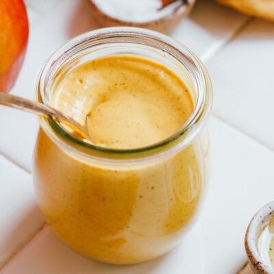 Creamy Turmeric Mango Vinaigrette - Minimalist Baker Recipes