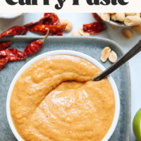 Image of easy panang curry paste