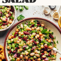 Image of easy three bean salad