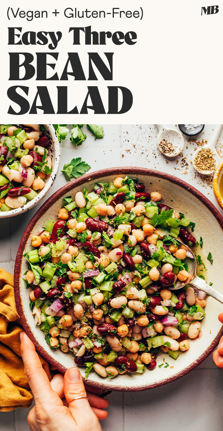 Image of easy three bean salad