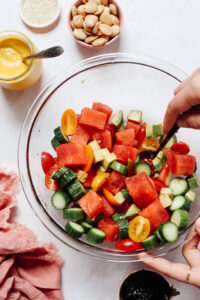 Spicy Watermelon Salad (True Food-Inspired!) - Minimalist Baker