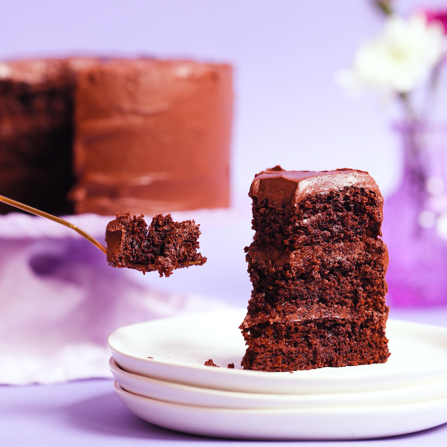 The Best Gluten-Free Chocolate Cake with Buttercream Frosting –  healthyGFfamily.com