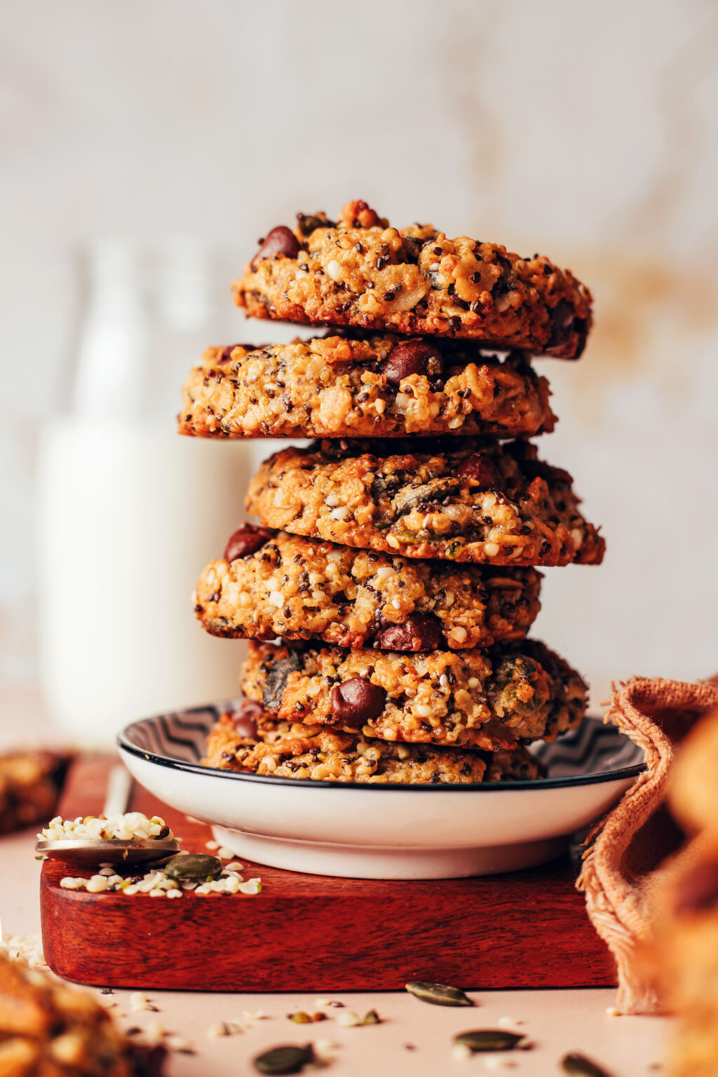 Seedy Quinoa Breakfast Cookies - Minimalist Baker Recipes