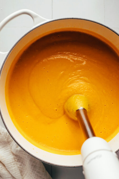 Creamy Carrot Ginger Soup (Instant Pot Friendly!) - Minimalist Baker ...