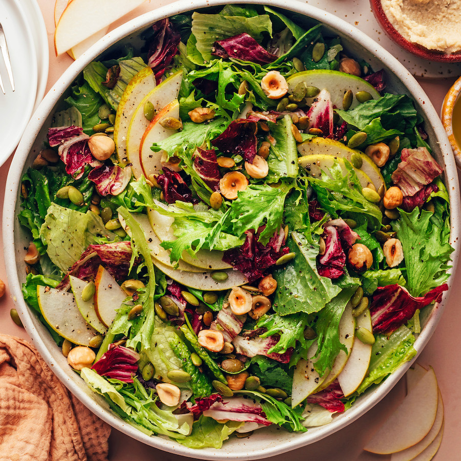 The Perfect Thanksgiving Green Salad SQUARE 
