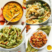 Pumpkin pasta, cashew alfredo, and more vegan pasta recipes