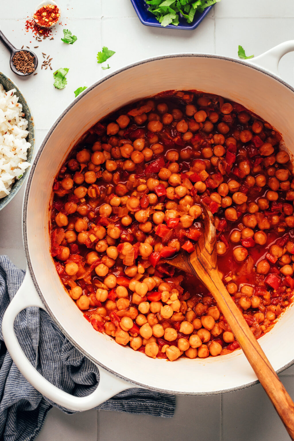 Warming 1-Pot Chickpea Curry (Vindaloo-Inspired) - Minimalist Baker