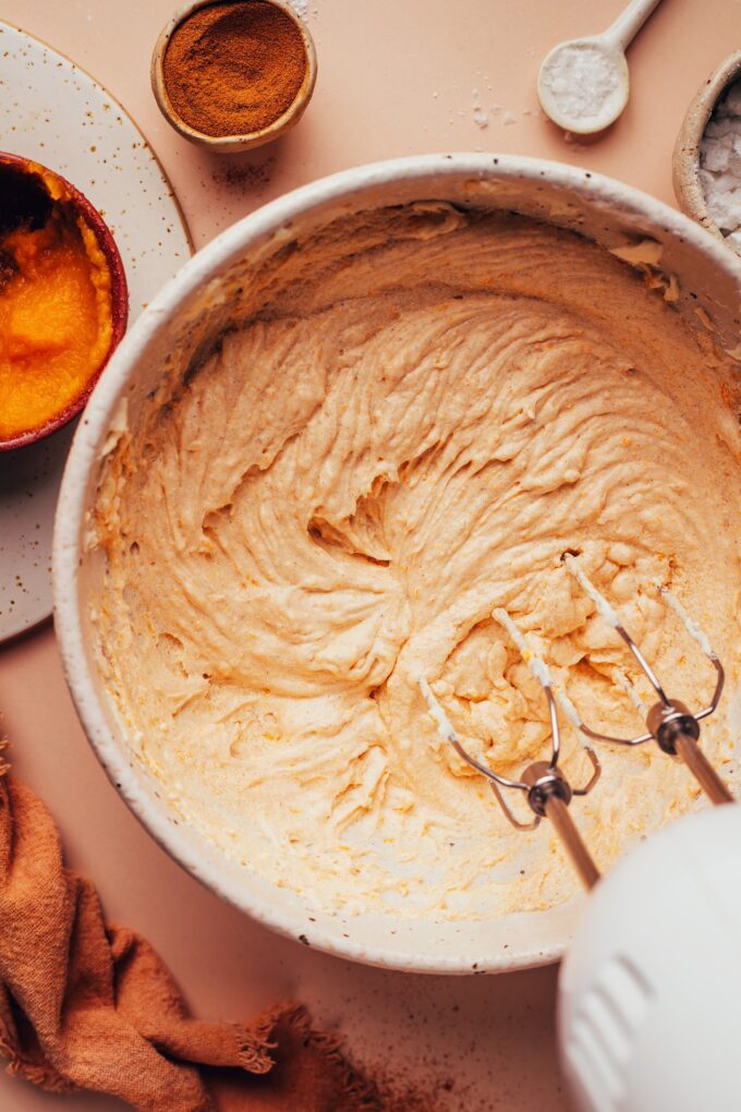 Vegan Pumpkin Spice Buttercream Frosting