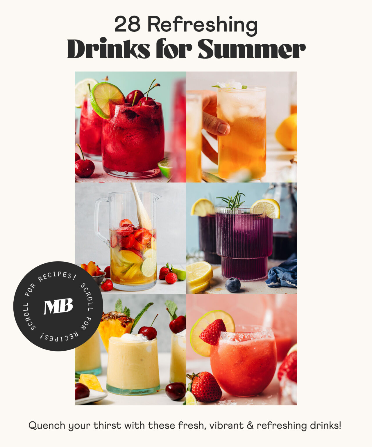 28 Refreshing Drinks for Summer - Minimalist Baker