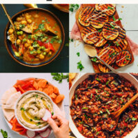 Curry, grilled eggplant, baba ganoush, caponata, and other easy eggplant recipes